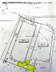 Map of current state and location of leased land plot